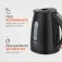 Chaleira elétrica 1 litro 1.200 watts Pratic Hot - CE-07  110V