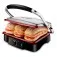 Sanduicheira Grill antiaderente 1.800 watts Press Grill Red Ceramic - PG-02  110V