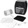 Fritadeira elétrica sem óleo Air Fryer 12L 1.800 Watts 3 em 1 - Oven Fryer  110V
