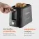 Torradeira de pães 700 Watts - T-18  110V