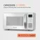 Micro-ondas 21 litros 1200W 10 níveis de potência - MO-01-21-W  110V