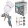 Pistola de pintura tipo gravidade com 3 bicos e caneca 600 ml -5731455  Pistola de pintura tipo gravidade com 3 bicos e caneca 600 ml -5731455