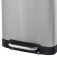 Lixeira inox retangular 30L com pedal Lixeira inox retangular 30L com pedal