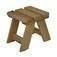 Banqueta em madeira 25 x 26 cm - BANQ-25Q Banqueta em madeira 25 x 26 cm - BANQ-25Q