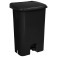 Cesto coletor de lixo com pedal 100 litros com rodas - CP11PR