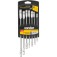 Jogo de chave combinada com catraca de 8 a 19 mm com 7 peças Jogo de chave combinada com catraca de 8 a 19 mm com 7 peças