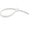 Abra�adeira de nylon branca 9 mm x 120 cm com 10 pe�as