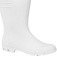 Bota de PVC branca cano mdio com forro  