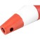 Cone de sinaliza��o com 75 cm com 2 faixas