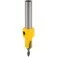 Fresa com dentes de vídea/metal duro para cabeça cônica 10 mm
