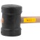 Martelo de borracha 80 mm preto - 30.79.008.000