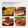Churrasqueira elétrica portátil 1.200 watts Pratic Steak & Grill - CH-07  110V