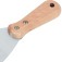 Esp�tula de a�o 8 cm com cabo de madeira
