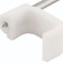 Grampo plstico redondo para fios 6 mm