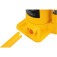 Macaco hidrulico tipo garrafa capacidade de 15 toneladas amarelo