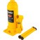 Macaco hidrulico tipo garrafa capacidade de 8 toneladas amarelo