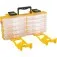 Organizador plástico com 10 bandejas móveis - OPV0100