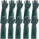 Kit 5 pares de luva de pvc �spera com forro 56 cm - PAV 0056