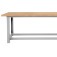 Bancada modular com tampo de compensado naval envernizado - 2200-MN1 Bancada modular com tampo de compensado naval envernizado - 2200-MN1