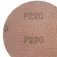 Disco de lixa com tela 125 mm 6 peças