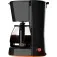Cafeteira elétrica 600W jarra de vidro 18 xícaras Desperta Contrast - Caf338  220V