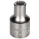 Soquete estriado 10 mm encaixe 1/2
