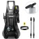 Kit Lavadora de alta press�o 1740 libras K2 Plus TURBO + Aplicador de detergente  110V
