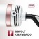 Escova secadora 1200W White Rose 3 em 1 - ES-50  110V/220V