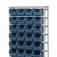 Estante met�lica com 28 gavetas n� 7 azul EM28/7A 