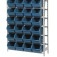 Estante met�lica com 28 gavetas n� 7 azul EM28/7A 