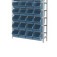 Estante metlica com 28 gavetas n 7 azul - EP28/7A