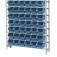 Estante met�lica com 54 gavetas n� 5 azul - EM54/5A