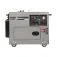 Gerador de energia 6 Kva a diesel cabinado bivolt partida elétrica com AVR - TDG7000SEXP  110V/220V