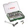 Jogo de pontas e soquetes para parafusar com 27 pe�as - Kits Extra Hard