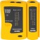 Testador de cabos de rede RJ11 / RJ12 / RJ45 com acess�rios 