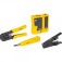 Testador de cabos de rede RJ11 / RJ12 / RJ45 com acess�rios 