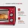 Forno elétrico 650 watts 10 Litros Master Cooker - FR-20  110V