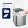 Máquina de Gelo 12 kg Turbo Ice Premium cinza MG-12-GI   220V