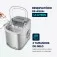 Máquina de Gelo 12 kg Turbo Ice Premium cinza MG-12-GI   220V