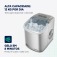 Máquina de Gelo 12 kg Turbo Ice Premium cinza MG-12-GI   110V Máquina de Gelo 12 kg Turbo Ice Premium cinza MG-12-GI   110V