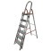 Escada de alumnio com 6 degraus duplos residencial - EMD006	
