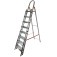 Escada de alumínio com 8 degraus duplos residencial - EMD008 Escada de alumínio com 8 degraus duplos residencial - EMD008