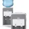 Bebedouro de mesa eletrônico Quente e Frio cinza  Mineralle - EBE02QS  110V