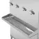 Bebedouro industrial de coluna 200 litros em aço inox   220V
