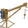 Mini Grua capacidade 500 kg 50 m 3 hp trifsico - Mini Grua 500