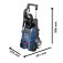 Lavadora de alta pressão 2200 libras com acessórios - GHP 220  220V Lavadora de alta pressão 2200 libras com acessórios - GHP 220  220V