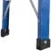 Escada banqueta de fibra de vidro 2 degraus + patamar 60 cm