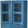 Armário para ferramentas com 3 prateleiras 9 gavetas e portas de vidro - AM-1023 Armário para ferramentas com 3 prateleiras 9 gavetas e portas de vidro - AM-1023