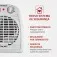 Aquecedor de ambientes 2.000 watts 3 em 1 - A-08  220V