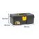 Caixa plstica para ferramentas com bandeja 35,0 x 23,0 x 15,5 cm - VD 1002